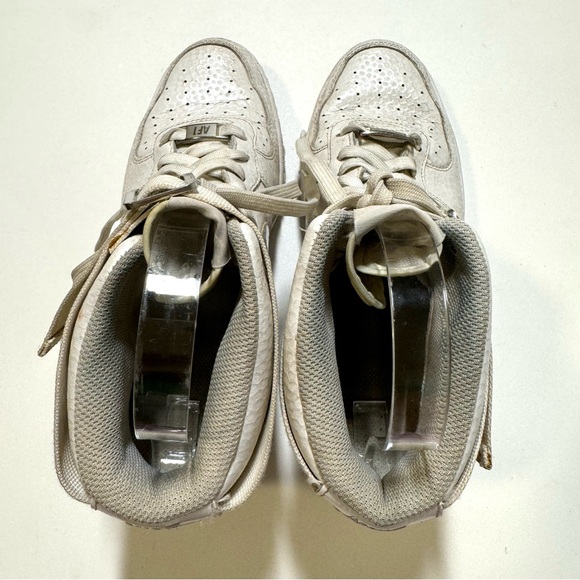 Nike Lunar Force 1 Sky Premium High Top Sneakers in White Women’s 8.5 654850-101 - Picture 11 of 13